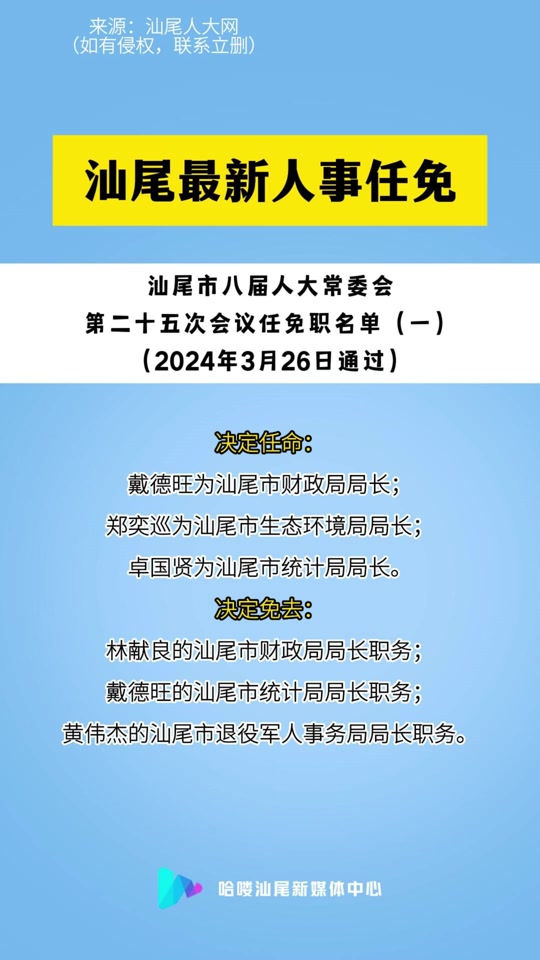 汕尾最新任职引领科技变革，提升生活品质